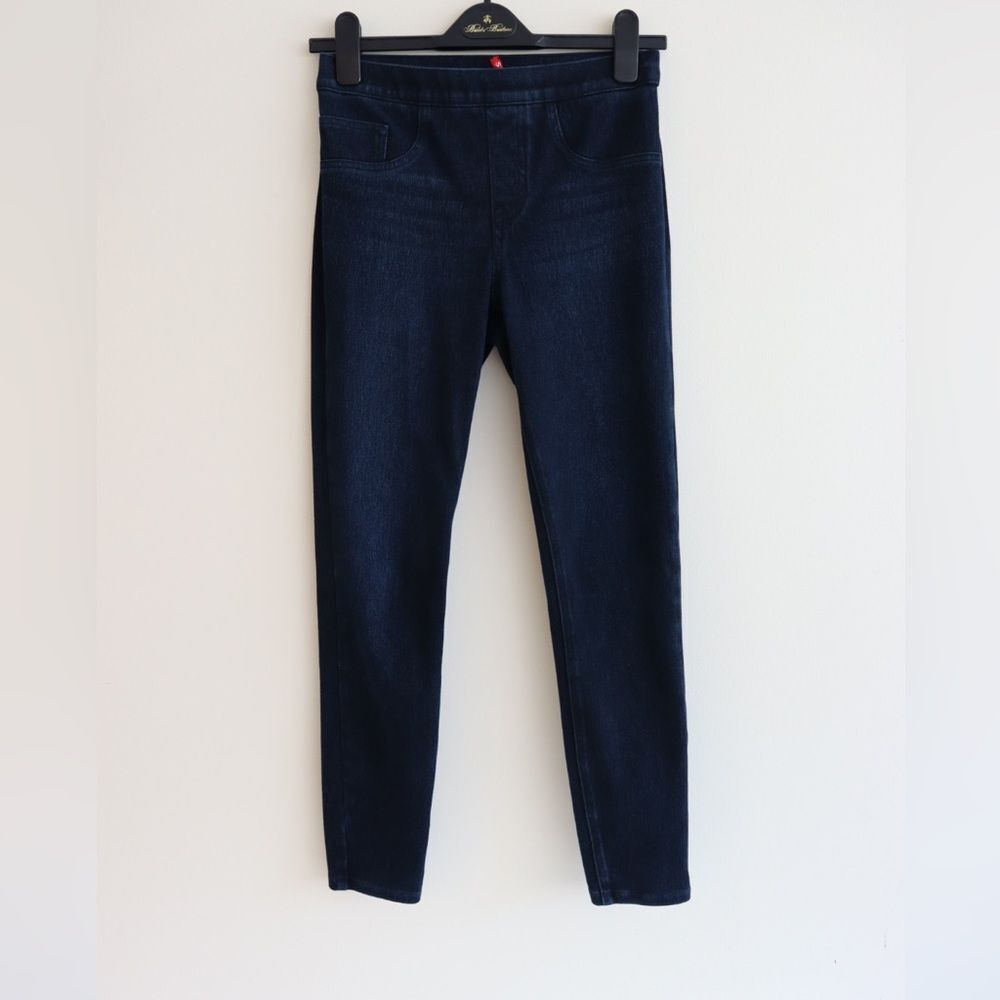 Spanx Jean-ish® Ankle Leggings Twilight Rinse Size S